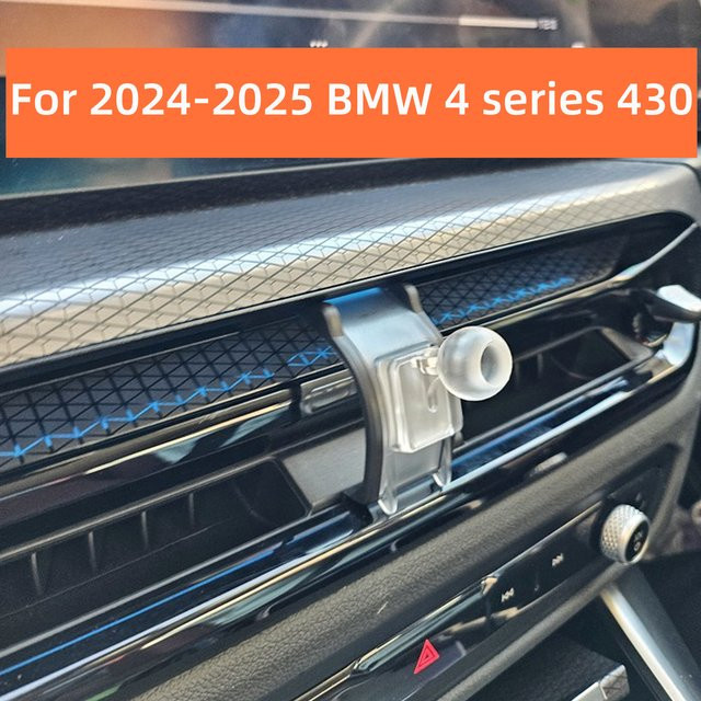 Magnetischer Autotelefonhalter TEEQ für BMW 4er 430i mit Ladefunktion und Luftauslass-Halterung - Bild 1