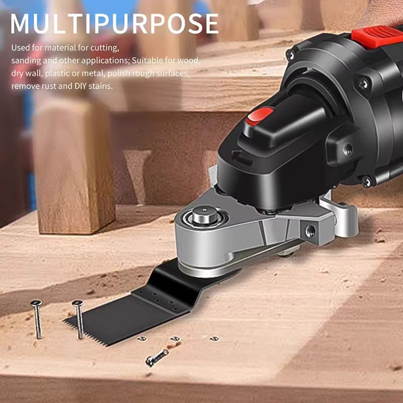 sbestily Multifunktionaler Winkelschleifer-Aufsatzkonverter als Oszillierendes Werkzeugset M10 und M14 für 100 mm, 115 mm und 125 mm Winkelschleifer - Bild 5