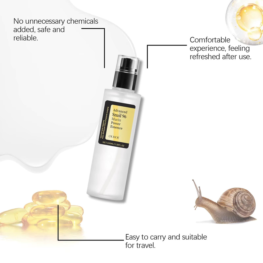 LAIKOU Advanced Snail 96 Mucin Power Essence Serum, Unisex - Bild 2