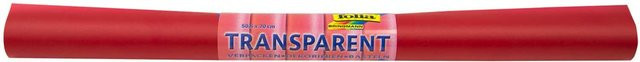 folia Transparentpapier extra stark Rot B: 50,5 cm, H: 70 cm - Bild 2