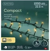 LUMINEO LED Lichterkette Compact 22,5 m, dimmbar, Multicolor (Grün, Weiß), IP44 wetterfest - Bild 1