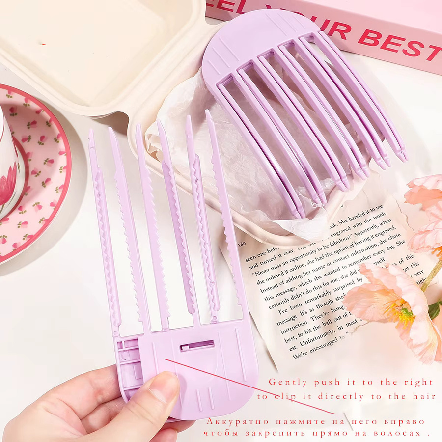 FORWOT Lockenwickler Haarspangen für Damen, Volumizing Clips - Bild 4