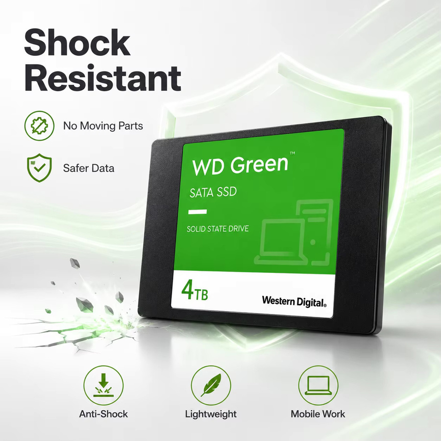Western Digital SATA 3.0 Interne SSD 2,5 Zoll mit 2 TB Speicher für Gaming-Laptop und Desktop - Bild 2