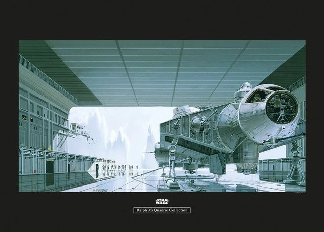 Komar Wandbild Star Wars Shuttle Paper Poster Multicolor B: 70 cm, H: 50 cm - Bild 1