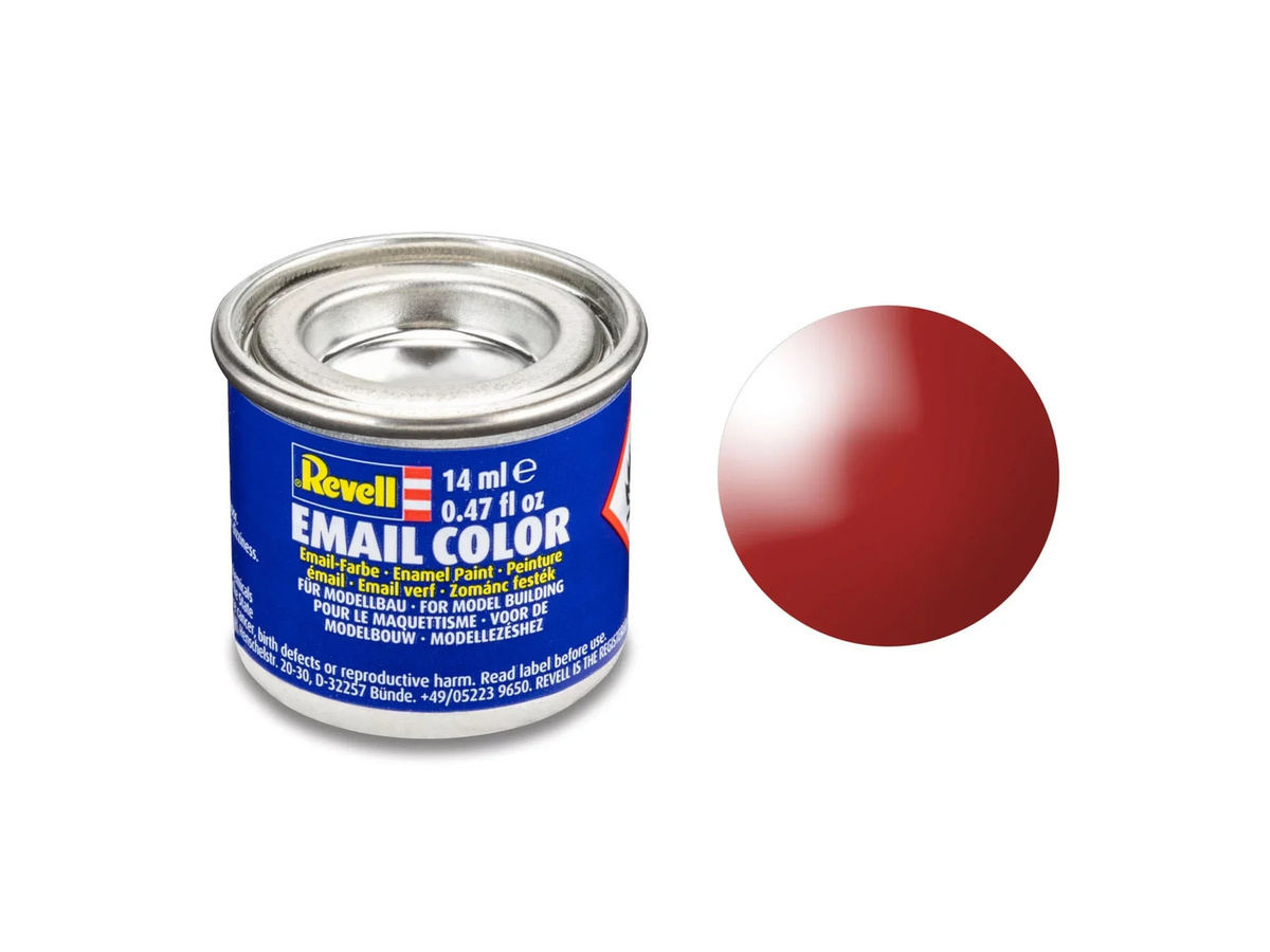 Revell Emaille-Farbe Feuer-Rot, glänzend, 14ml - Bild 4