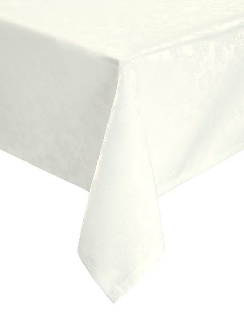 Tischdecke Heine in Beige aus pflegeleichtem Polyester mit Fleckschutz - Bild 1