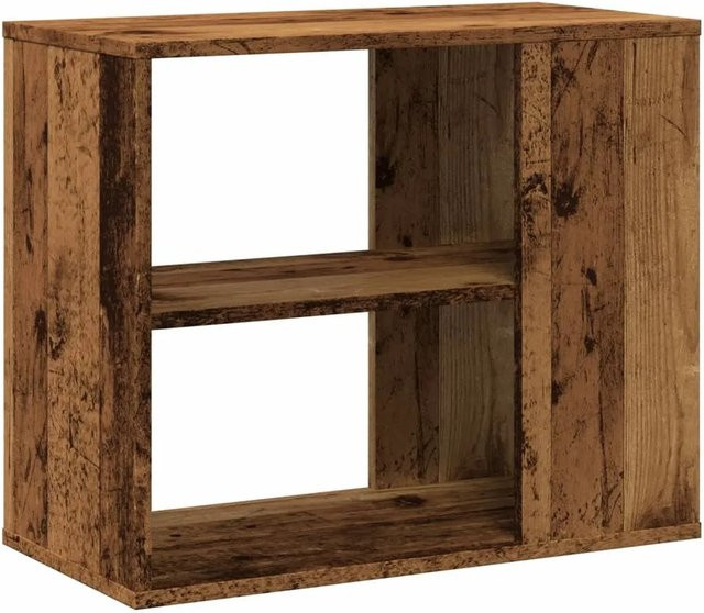 vidaXL Beistellschrank in Altholz-Optik, braun, B/T/H: 60 x 30 x 50 cm - Bild 1