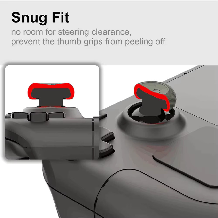 SZKOSTON 6 Stück rutschfeste Analog Stick Caps in Grün für Steam Deck OLED und ROG Ally X - Bild 4