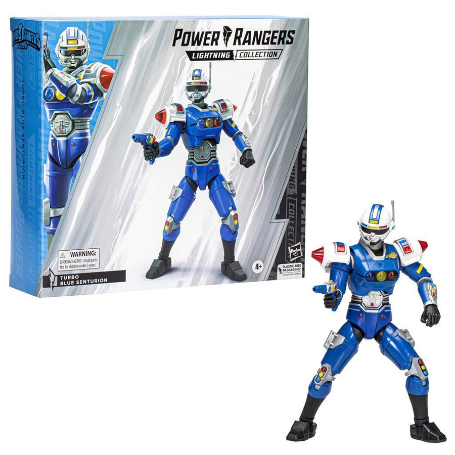 Hasbro Power Rangers Lightning Collection Turbo Blue Senturion, Actionfigur - Bild 1