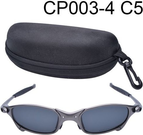 Yiran glasses B2-2 Sonnenbrille, Metall, Vollrand, rechteckig, Unisex, grau, schwarz - Bild 1