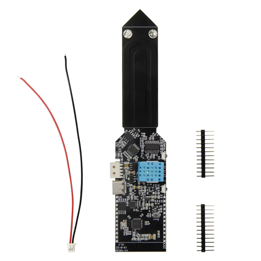 LILYGO TTGO T-Higrow ESP32 WiFi Bluetooth Sensor mit DHT11 für Boden Temperatur, Feuchtigkeit und Photometrie in Schwarz - Bild 3