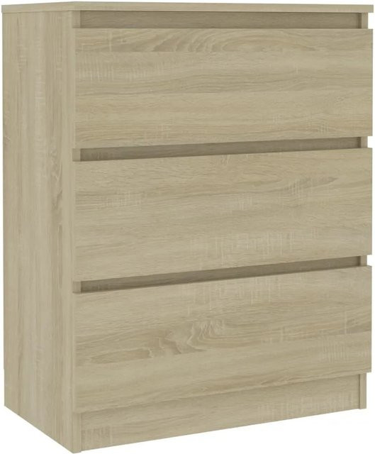 vidaXL Sideboard Sonoma Eiche in Braun, B/T/H: 60 x 35 x 76 cm - Bild 1