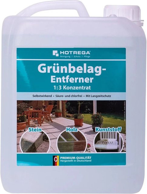 Hotrega Grünbelag Entferner 1 3 Konzentrat Weiß 5 Liter - Bild 1