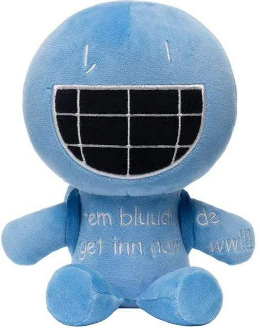 Bluudude Plüsch Schlüsselanhänger, Blau, Monster Puppe, ab 14 Jahren - Bild 1