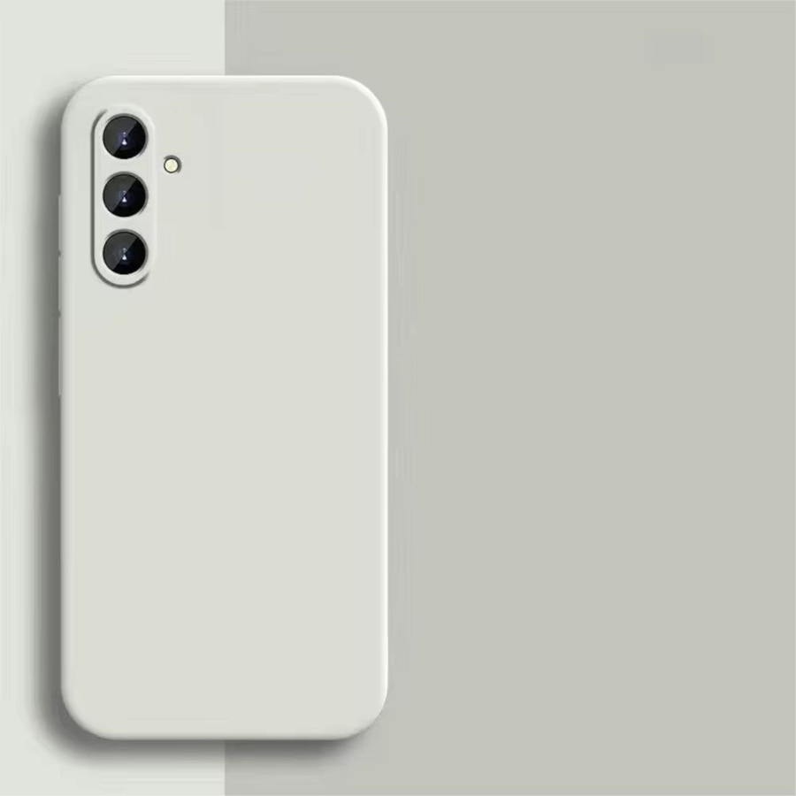 Matte Silikonhülle für Samsung Galaxy (verschiedene Modelle) in Schwarz - Bild 2
