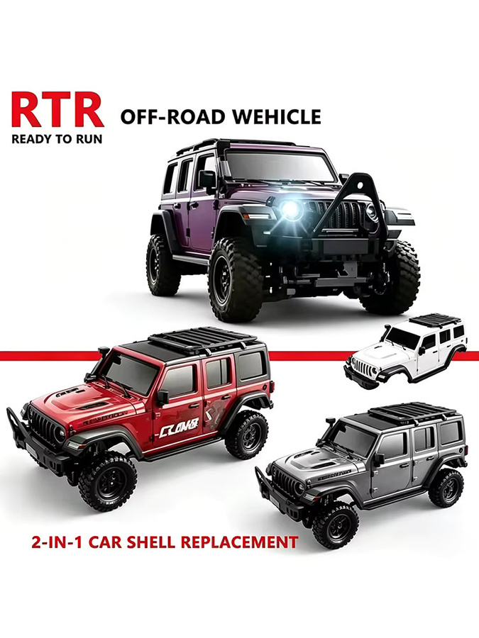 HB Toys RC Offroad-Fahrzeug, 1:43, Allradantrieb, ferngesteuert - Bild 6