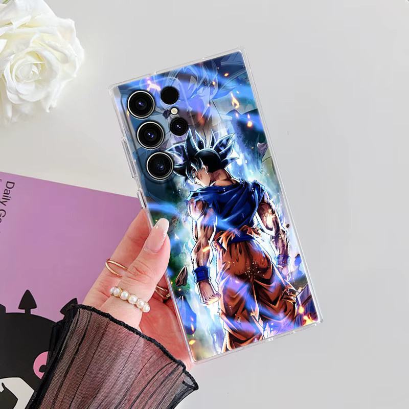 Goku Black Dragons B-Ball S26 Ultra Handyhülle für Samsung Galaxy S26 S25 S24 S23 S22 S21 S20 Plus FE 5G Coque Transparent Multicolour - Bild 3
