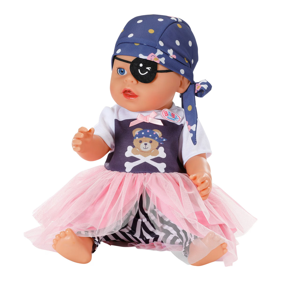 Zapf Creation BABY born Piratenmädchen-Outfit Puppenzubehör 43cm - Bild 2