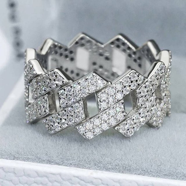 Huitan Ring, Silber, Zirkonia, Damen - Bild 1
