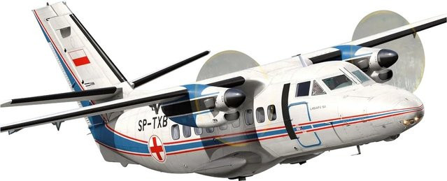 KP Model L-410UVP-E Turbolet, Plastikmodell, 1/72, grau - Bild 1
