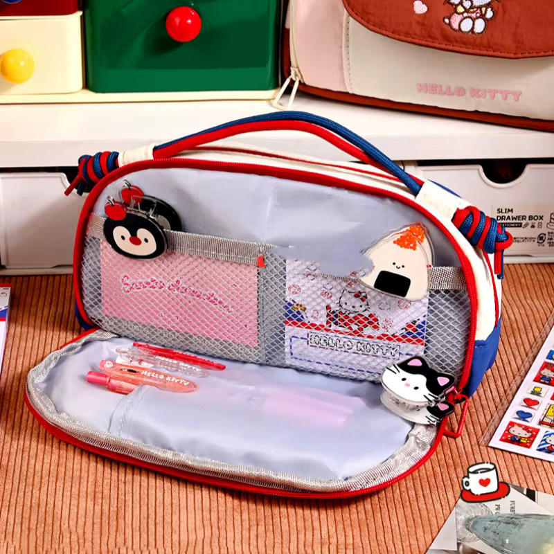 Hellokitty Federmäppchen aus Textil in Multicolour für Mädchen und Studenten - Bild 4