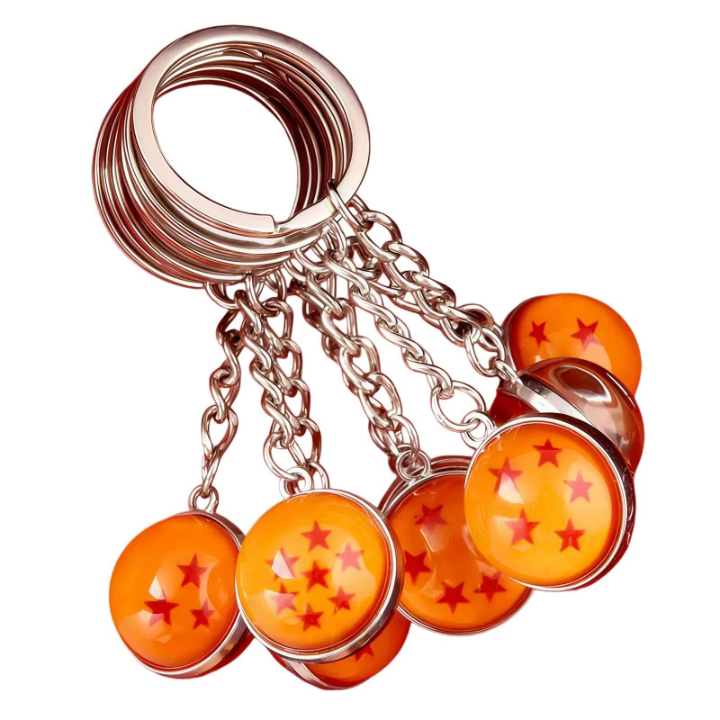 Dragon Ball Drachen-Wunschball Schlüsselanhänger, Unisex - Bild 3
