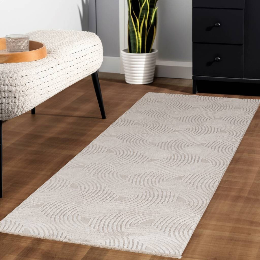 Ayyildiz Kurzflorteppich Sahara in Beige im Boho-Stil, Breite: 240 cm, Tiefe: 340 cm - Bild 2