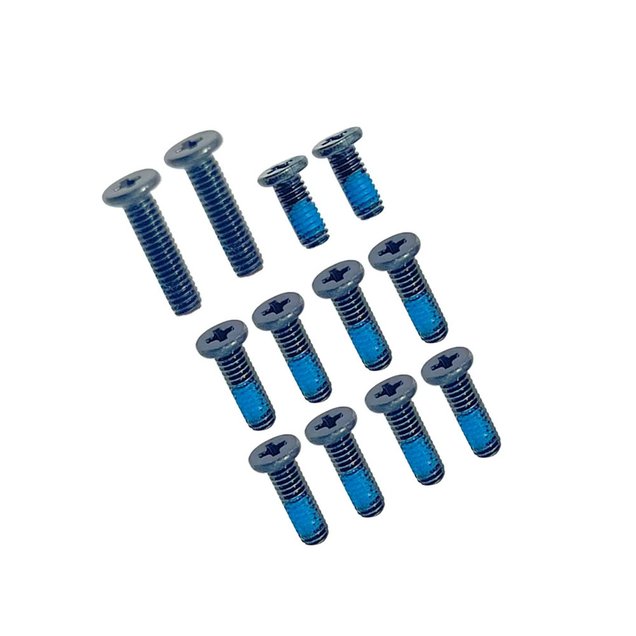 12 Stück Laptop-Bodenschrauben für Asus TUF Dash F15 FX517 FX517Z FX517ZE FX517ZC in Blau - Bild 2