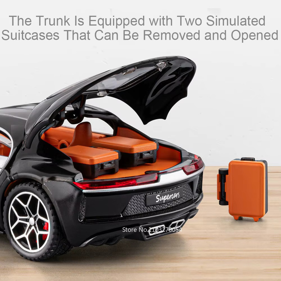 MAKEDA Atlantic Tourbillon Automodell, 1:32, Metall, mit Licht und Sound - Bild 6