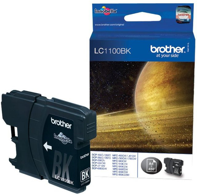 Brother Tintenpatrone LC1100BK schwarz - Bild 3