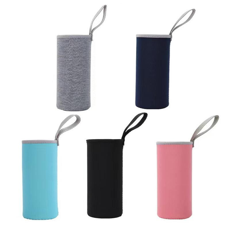 Binchi Outdoor Product Neopren Becherhülle für Thermobecher und Glasmanschette, 550ml, Schwarz, Blau, Pink, Grau - Bild 3