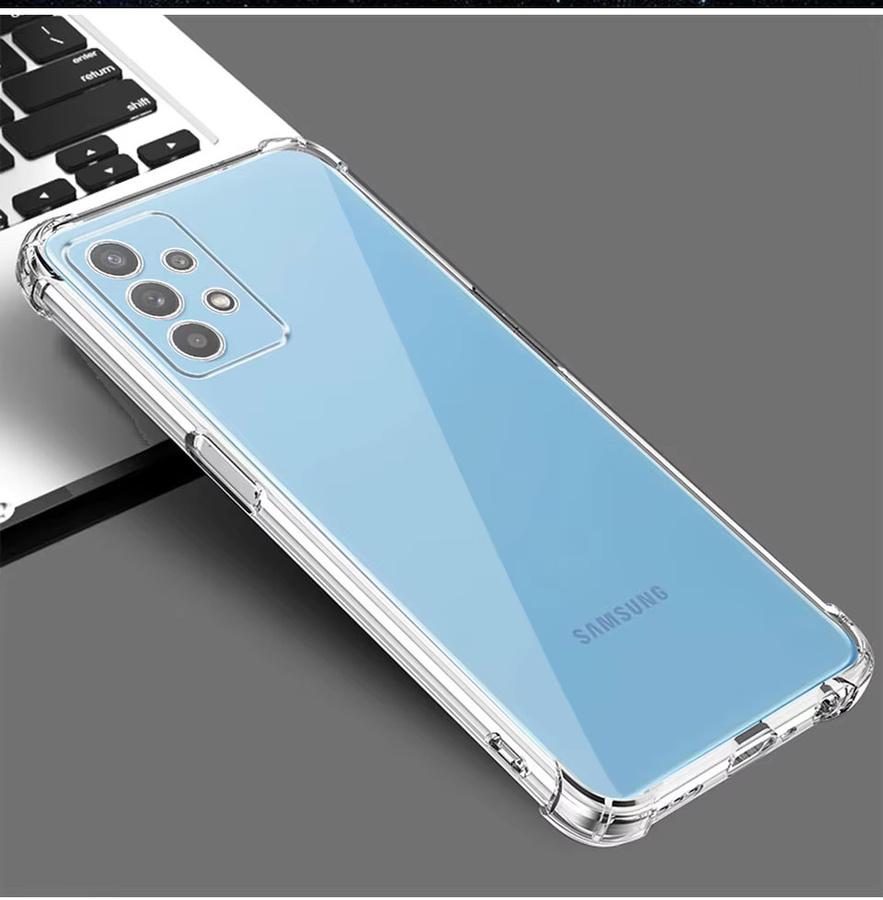 Stoßfeste Silikon Soft Cover Hülle für Samsung Galaxy A53 A33 A13 A73 A23 5G A31 A51 A71 A52S A72 A22 A32 A12 in Transparent - Bild 4
