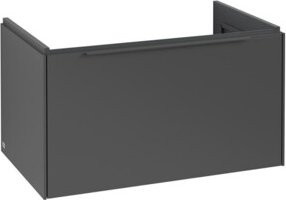 V&B Waschtischunterschrank Subway 3.0 in Grau, B/T/H: 77,2 x 42,9 x 47,8 cm - Bild 1
