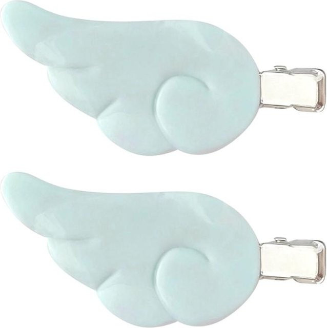 Haarspange Engel Flügel, blau, Damen - Bild 1
