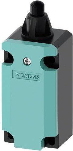 Siemens Positionsschalter 3SE5132-0LC03 mit Kunststoffstößel in Türkis IP66 IP67 - Bild 1