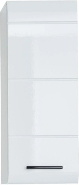 Trendteam Bad-Hängeschrank Skin Weiß Hochglanz Breite: 30 cm - Bild 1