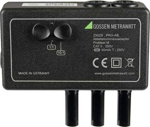 Gossen Metrawatt Z502S PRO-AB Messadapter in Schwarz - Bild 1