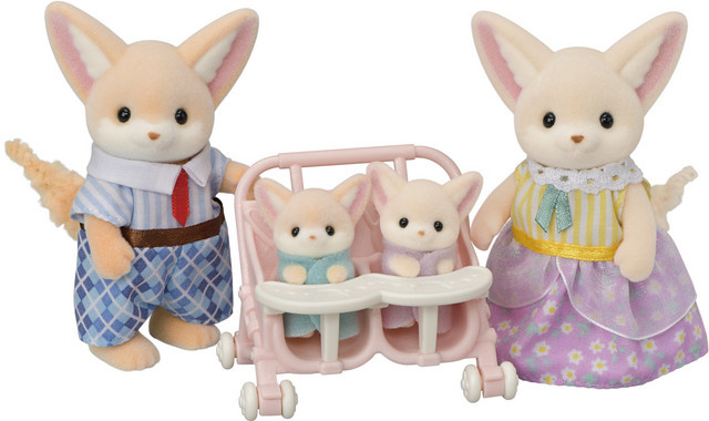 Sylvanian Families Familie Wüstenfuchs, Sammelfigur, ab 3 Jahren - Bild 1