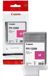 Canon PFI-120 Tintenpatrone Originalzubehör in Magenta (Pink) - Bild 1