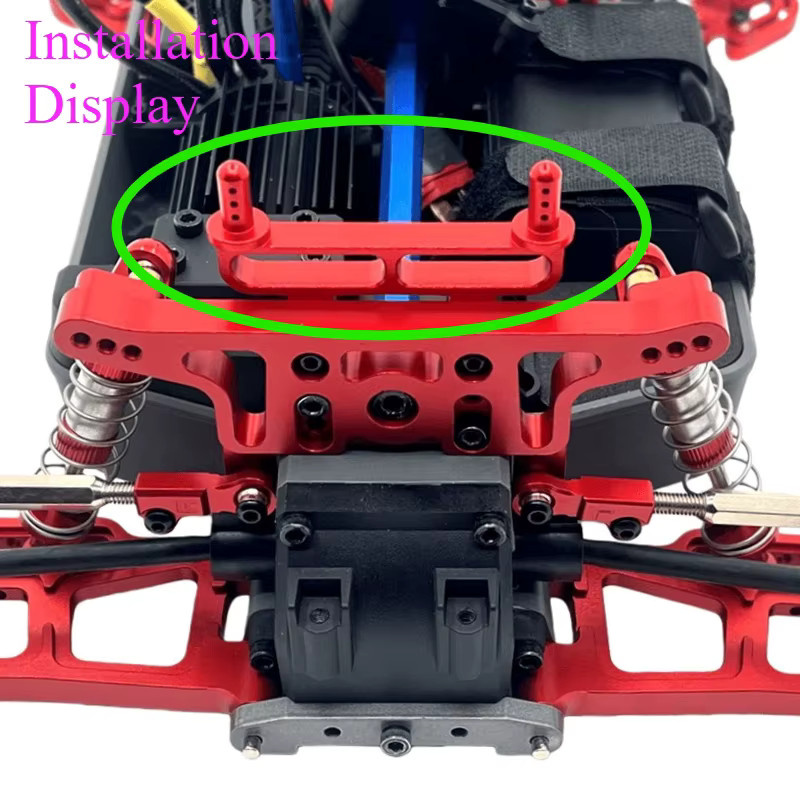 RUICHEN TECHNOLOGY RC-Auto-Zubehör, Metall, 1:12, vordere und hintere Karosseriepfosten - Bild 3