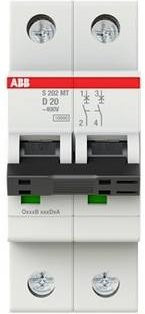 ABB S202MT-D20 Sicherungsautomat 20A 400V MCB - Bild 1