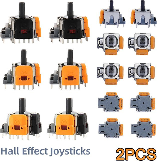SEamopar Elektromagnetischer 3D Analog Joystick mit Hall Effect Technologie für PS4, PS5 und Xbox One - Bild 1