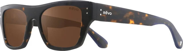 Revo Happy Sonnenbrille, Square, Acetate, Braun, Unisex, Vollrand - Bild 1