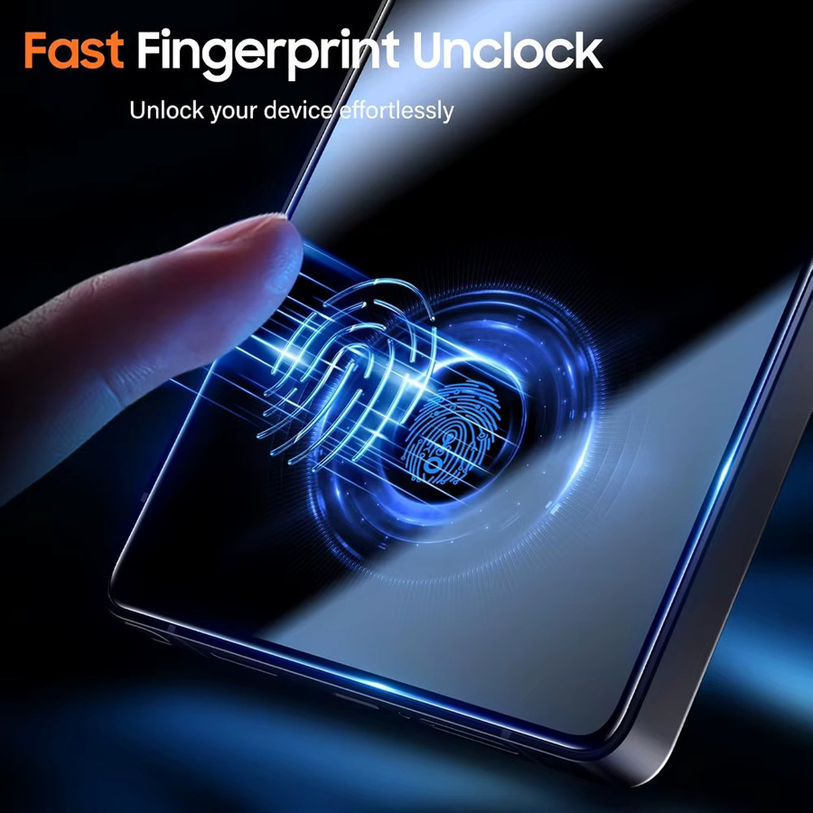 NNBILI 2 Stück Displayschutz aus gehärtetem Glas für Samsung Galaxy S26 S25 S24 Ultra S23 S22 S21 Plus, transparent, vollständige Abdeckung - Bild 3