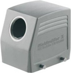 Weidmüller Steckergehäuse HDC 32A TSBU 1PG29G 1665690000 aus Edelstahl in Grau - Bild 1