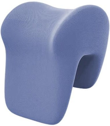 Ergonomisches Kopfstützenkissen von Couture Closet aus Memory Foam für Nacken und Schultern in Blau - Bild 1