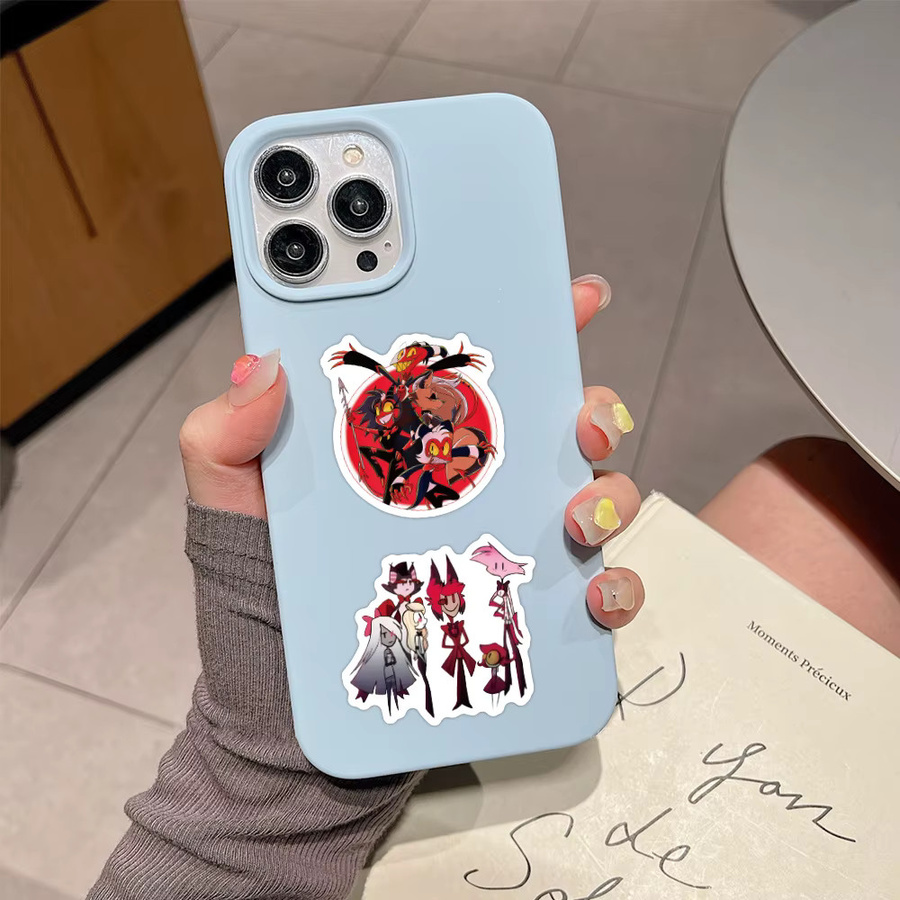 120 Stück Helluva Boss Anime Graffiti Aufkleber Set in Multicolour für Laptop, Motorrad und Gepäck - Bild 4
