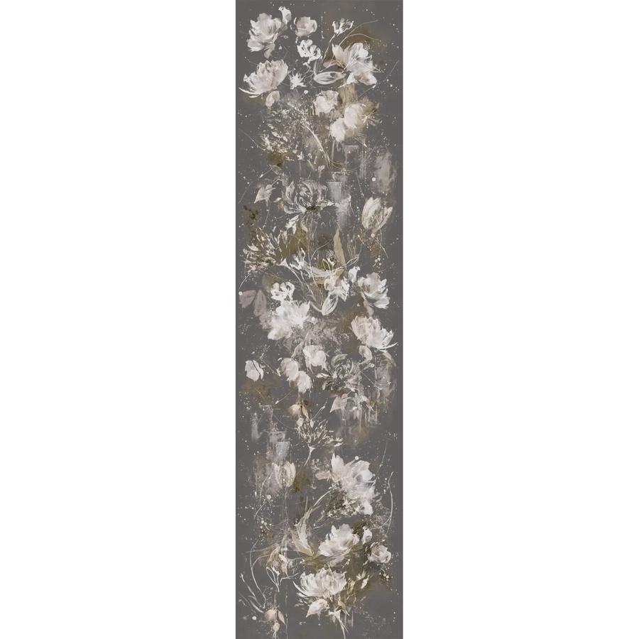 Marburg Vliestapete mit Blumenmotiv in Crushed-Optik, Farbe Braun, Breite: 70 cm, Länge: 270 cm - Bild 2