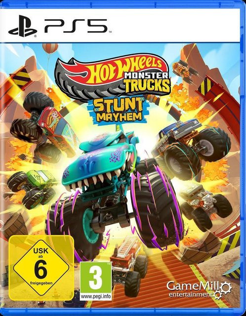 Hot Wheels Monster Trucks Stunt Mayhem für PlayStation 5 - Bild 1