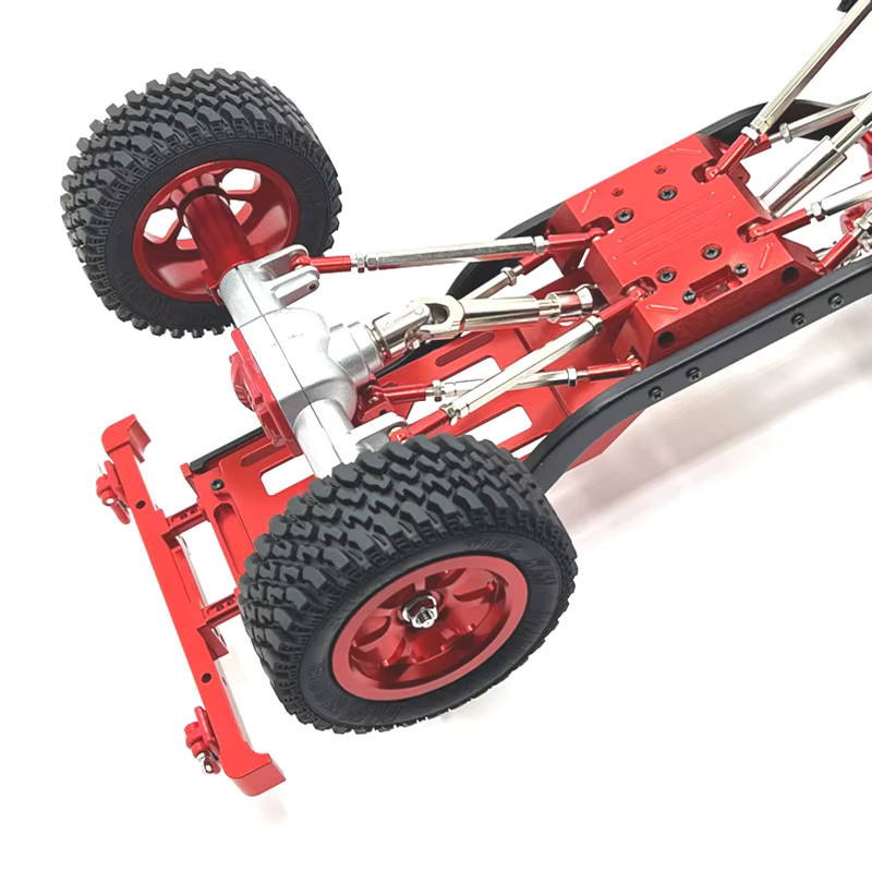 YOUSHANGBAO MN128 Ferngesteuertes Auto, Zubehör, Metall, 1:12, Rot - Bild 1